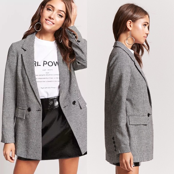 Houndstooth Blazer | Poshmark